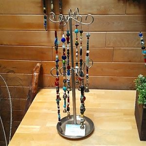 Semi-precious Stone and glass art